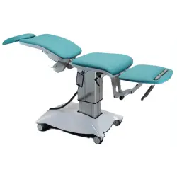 Fotel okulistyczno-laryngologiczny ORL - funkcja leżanki