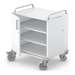Wózek transportowy z szafką