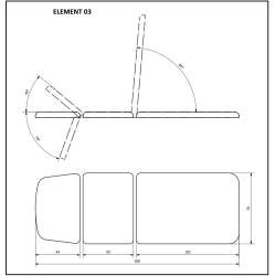 Wymiary - stół Element-03